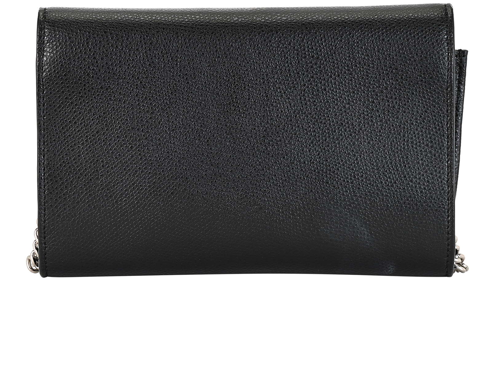 Kan I Wallet On Chain, &pound;495, Handbags, Black, Leather, Back view